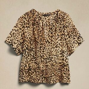 Banana Republic Animal Print Blouse for Women